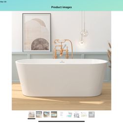 Luxury Freestanding Soaking Tub by FerdY – Priced to Sell – Must Go!