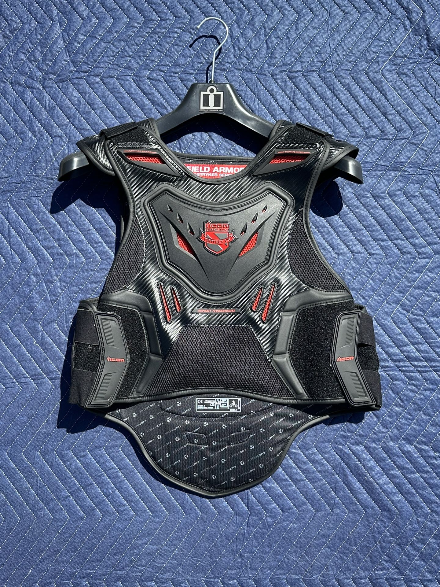 Icon Stryker Motorcycle Vest LG-XL