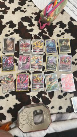 Variety of pokemon cards to choose!