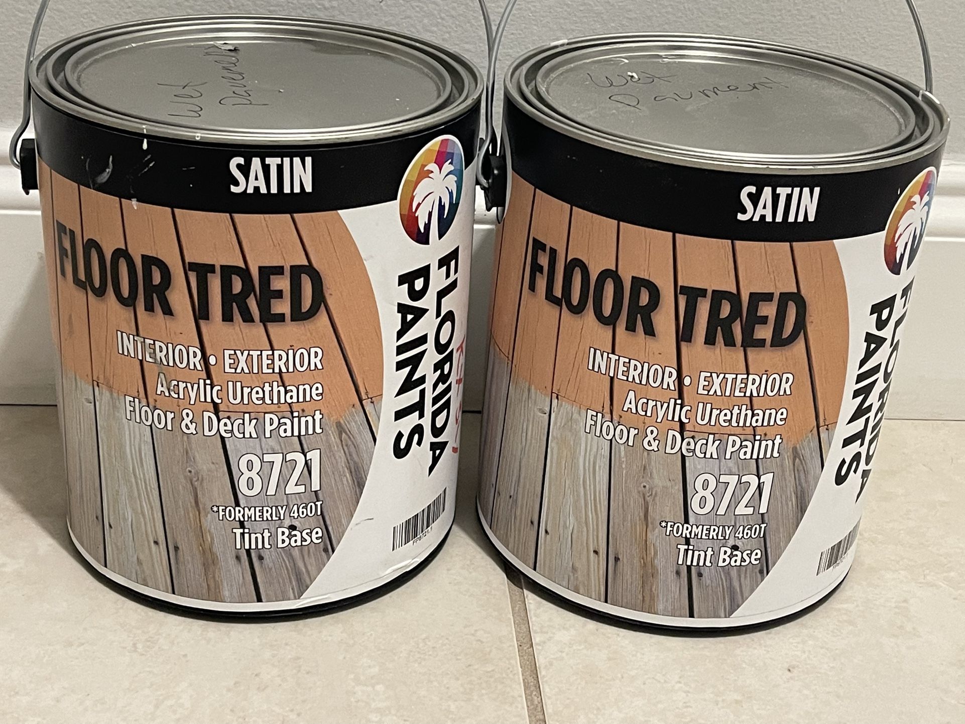 2 Gallons Of Floor - Pool Deck Paint