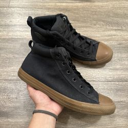 Converse Unisex CTAS Street Mid 155708C Black Casual Shoes Sneakers M 12