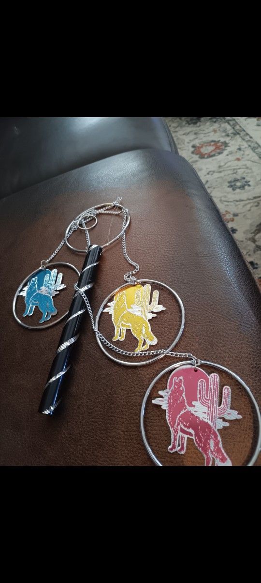$4 Each New in Box, I have 2 small Southwest Wind Chimes.