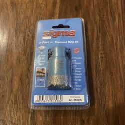 1” 3/8 Sigma Diamond Drill Bit Head For Dry, Wet