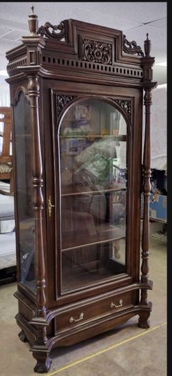 Ornate Display Cabinet