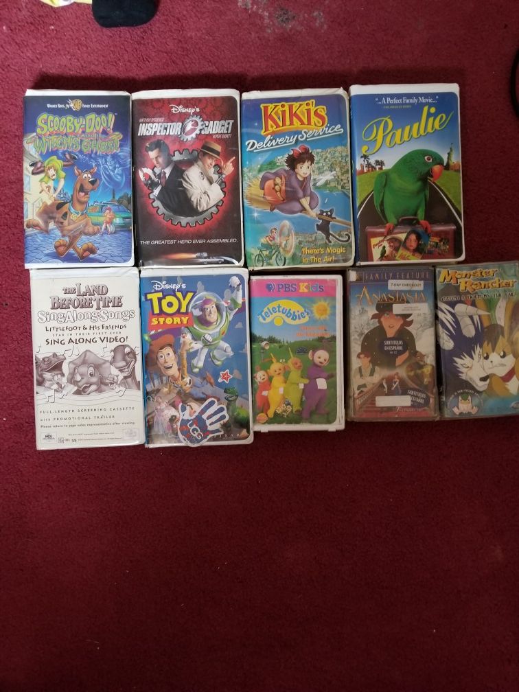 VHS movies