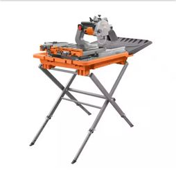 12 Amp 8 in. Blade Corded Wet Tile Saw with Extended Rip