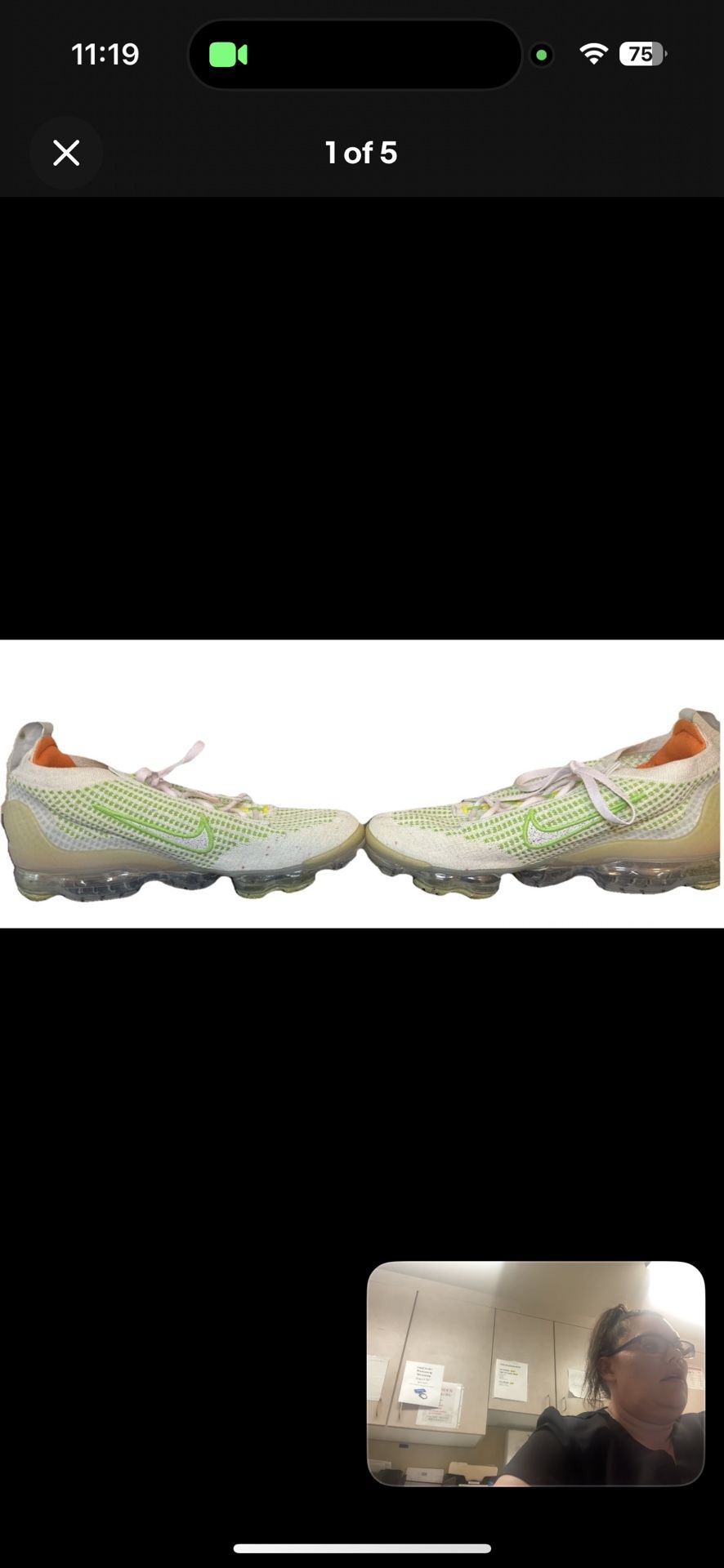 Nike Air Vapor Max Flyknit 2021 Feel Love Version Size 9 Women’s