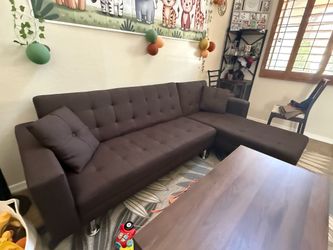 Sectional Convertible Sofa