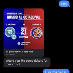 Tickets Available For Tomorrow Nights Game Sec 103