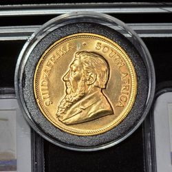 1oz Gold South African Krugerrand coin