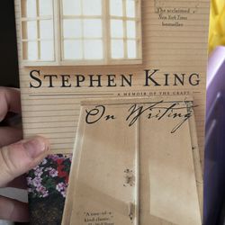 Stephen King a memoir of the craft on writing hard back book