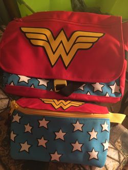 Messenger bag and waist bag