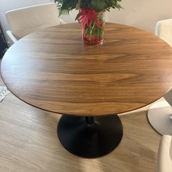Tulip Table Wood Veneer Top