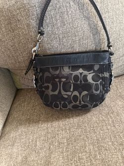 Coach Zoe small shoulder bag in black