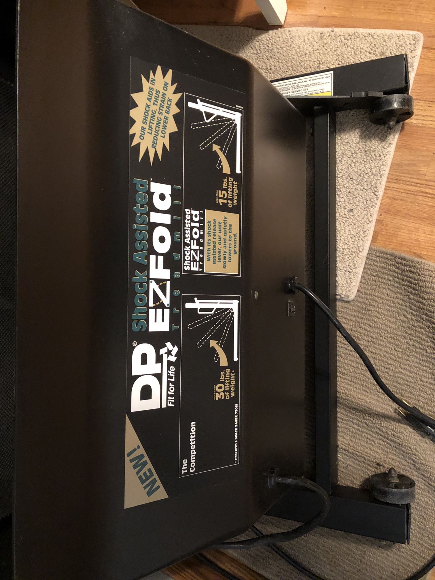 DP EZFold treadmill