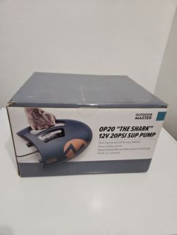 NEW! Outdoor Master paddle board pump
