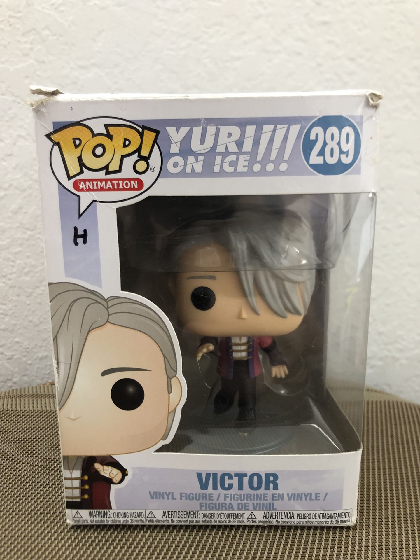 ordningen At blokere Cusco Funko Pop! Animation Yuri On Ice Victor #289 Vinyl Figure In Box for Sale  in Miami, FL - OfferUp