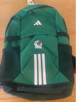 Adidas Mexico 2026 World Cup National Team Soccer Backpack Green Black