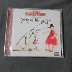 The Game Blood Moon Year of the Wolf Autographed CD