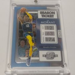 JA MORANT season ticket#92