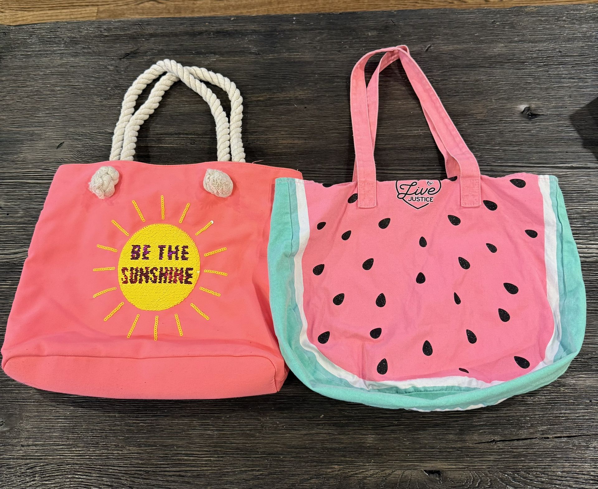 Little Girls Tote Bags