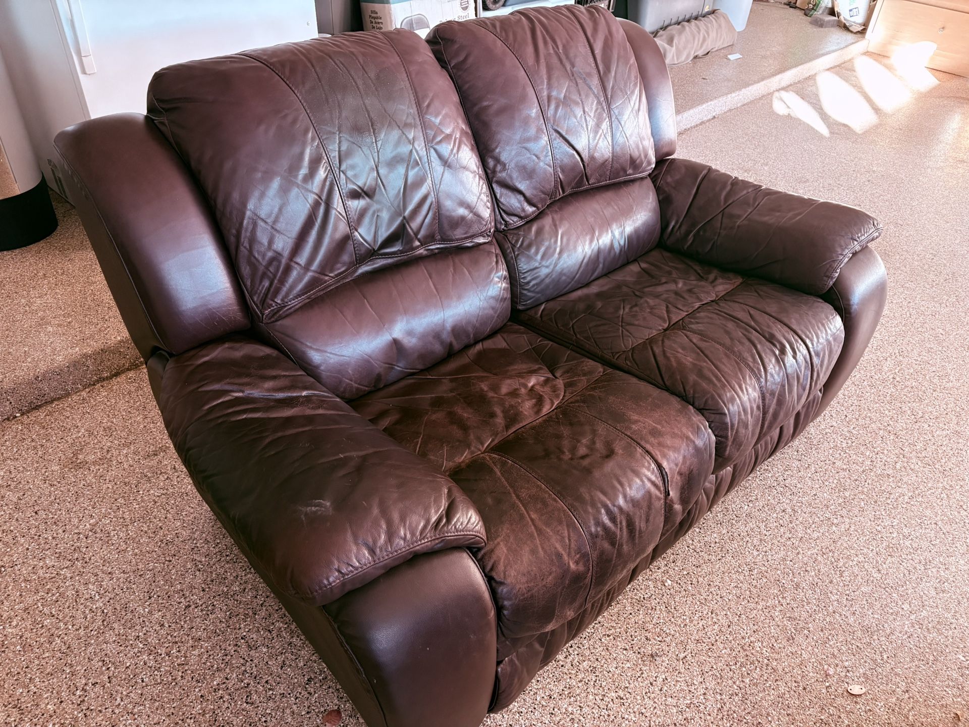 Free Reclining Loveseat - Used