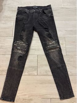 Zara man black jeans size 32