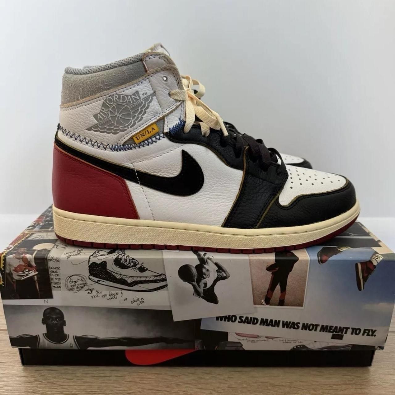 Jordan 1 Retro High Union Los Angeles Black Toe Men’s US 11