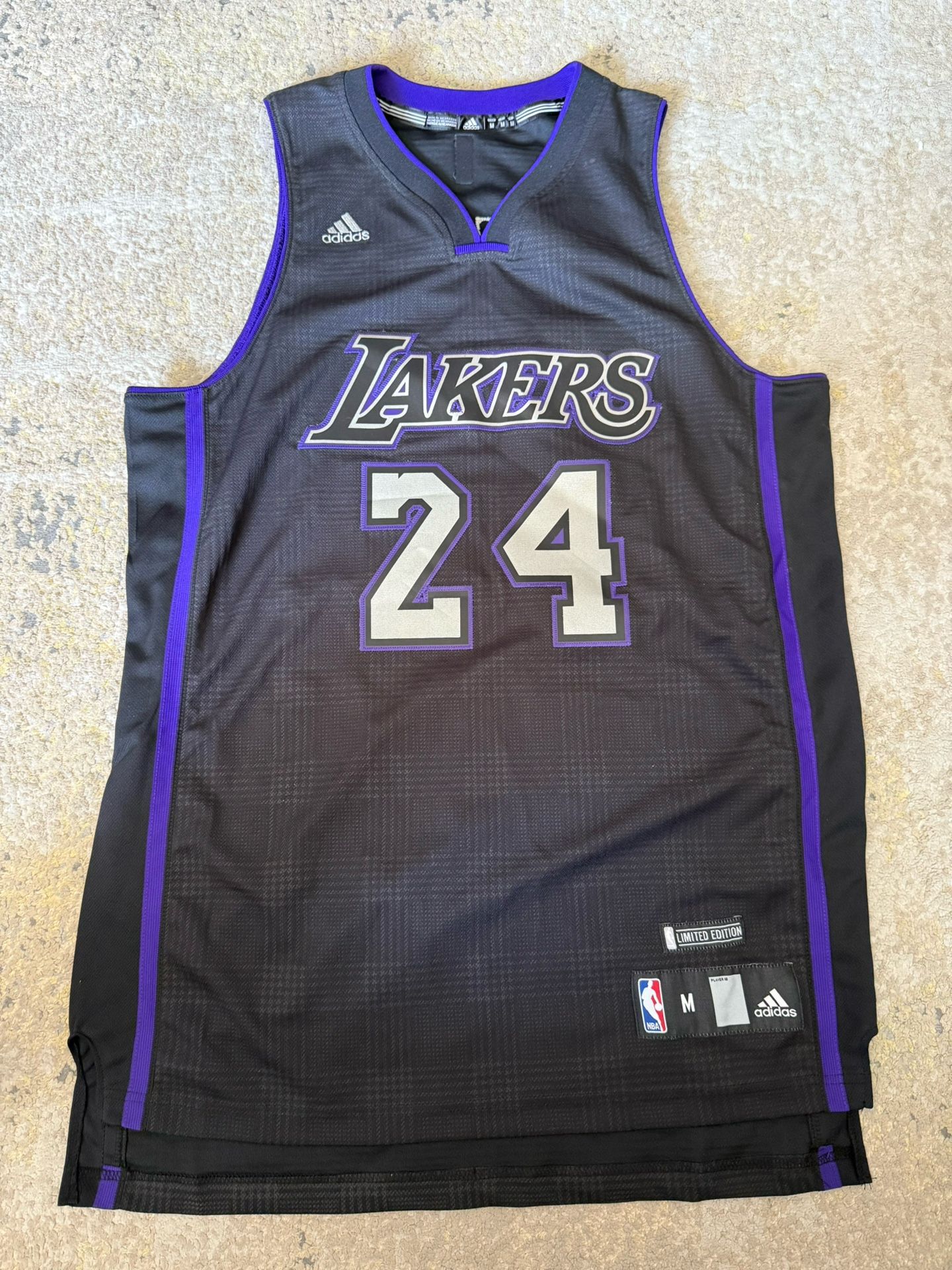 Rare Authentic Limited Adidas Los Angeles Lakers Kobe Bryant Jersey Adult Medium, Not Lebron, Luka, Davis, Magic, West