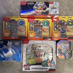 Sealed Pokemon boxes