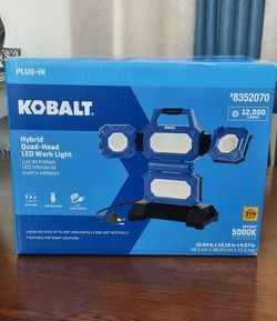 Kobalt Hybrid Quad-Head LED Work Light
