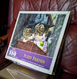 Unopened Kitten Jigsaw Puzzle 550 Pieces, Hoyle Brand