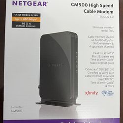 Netgear CM500  High Speed Cable Modem 