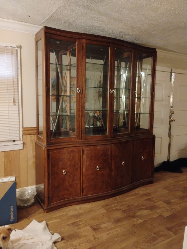 Huge China Cabinet