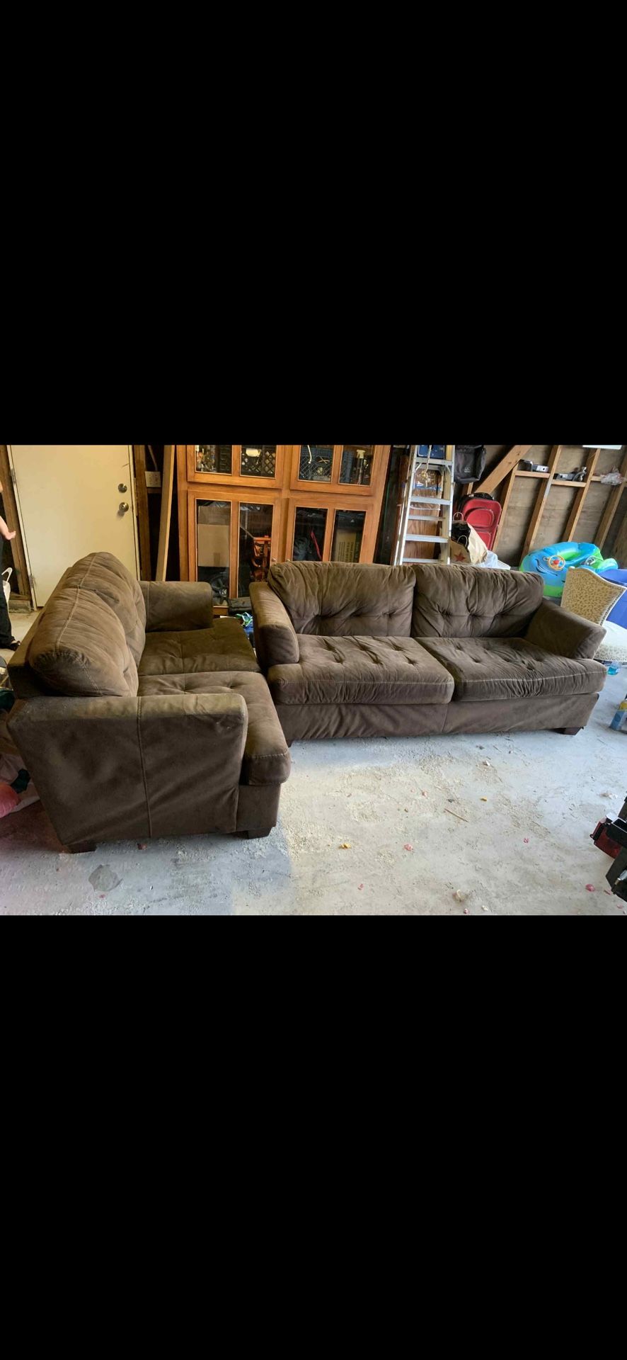 Couches And Strolller