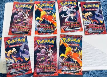 Pokemon Destined Rivals Pack - 7 Available