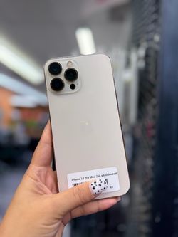 Ulocked - iPhone 13 Pro Max 256 Gb and clean imei