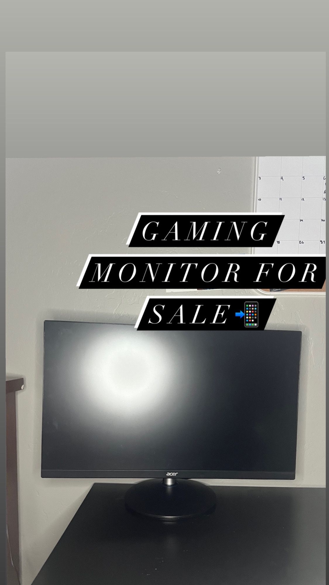 Average Gaming Monitor 