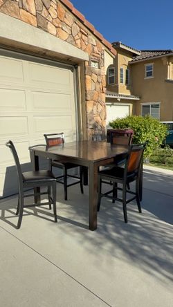 Beautiful Solid Wood Table and Chairs