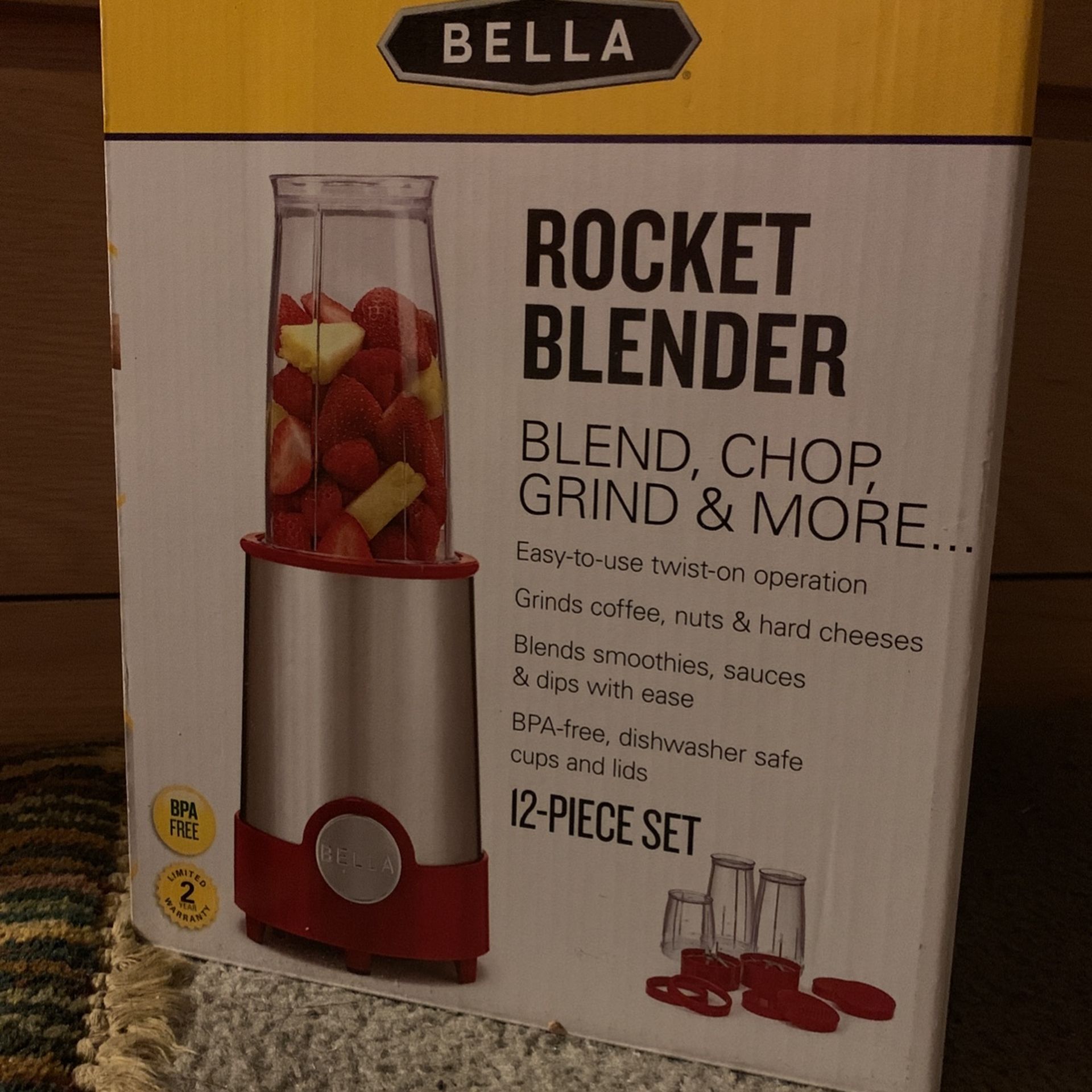Bella Rocket Blender 12-piece Set