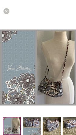 Vera Bradley ‘Slate Blooms’ Frannie bag
