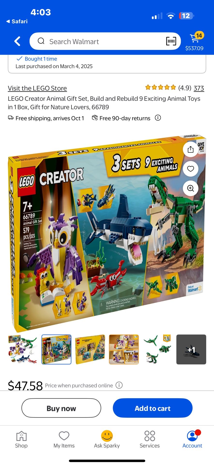 Lego Animals Gift Set
