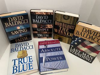 David Baldacci Hardcover Books Lot of 6