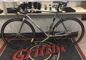 Silver Pure Cycles Fix Drop-Bar Road Bike