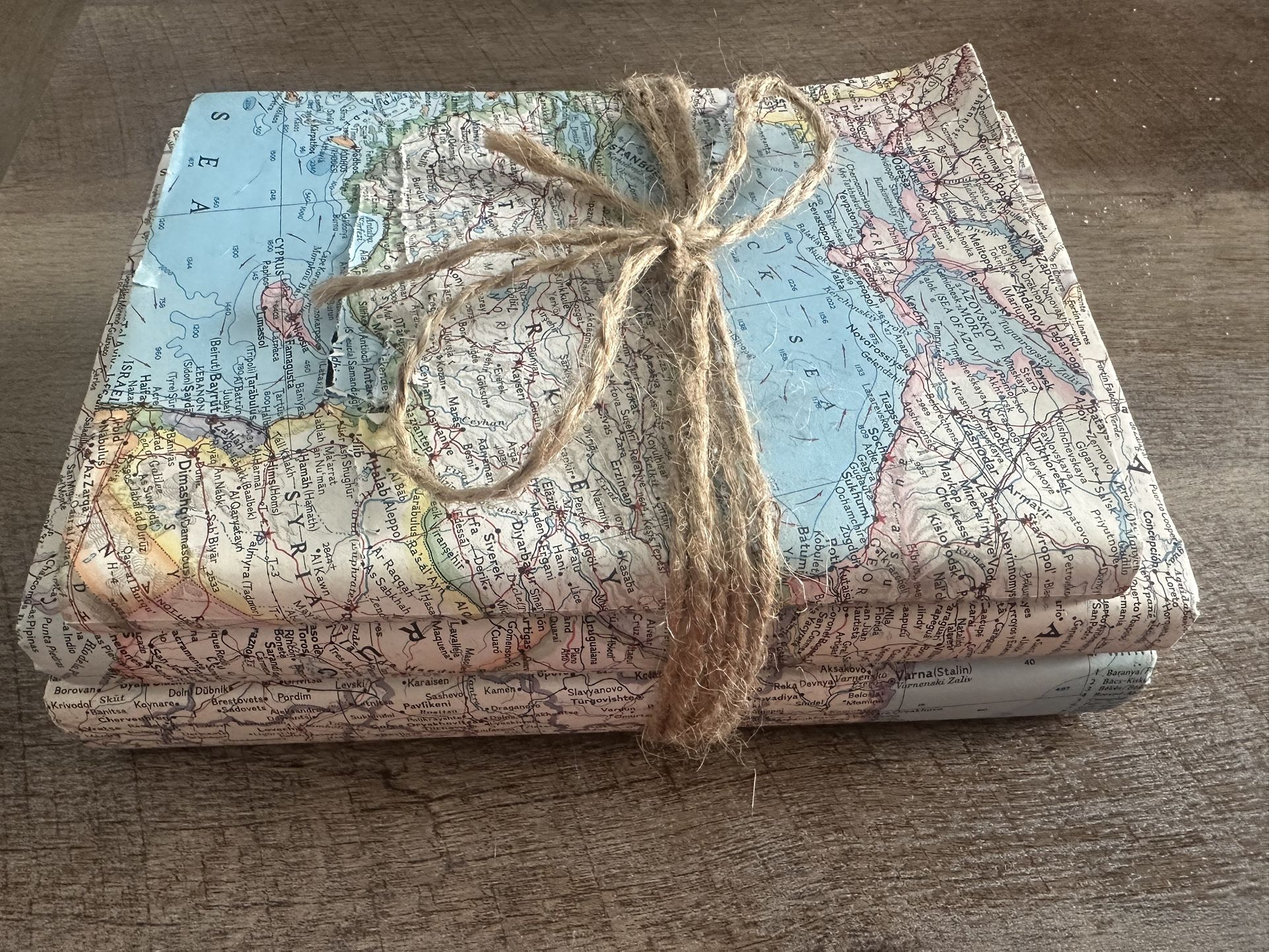 World map books decor travel bedroom living room accent piece bookend Nordstroms