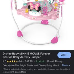 Disney Minni Mouse Baby Jumper