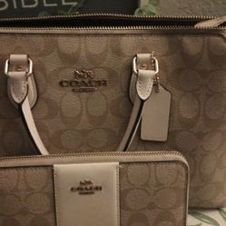 Coach Purse And Wallet 