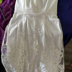 Short White Dress