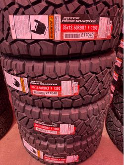 35x12.50-20 nitto Ridge grappler, tenemos todas las marcas y medidas