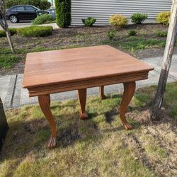 Antique oak table
